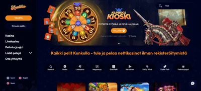 Kunkku kasino etusivu Suomessa