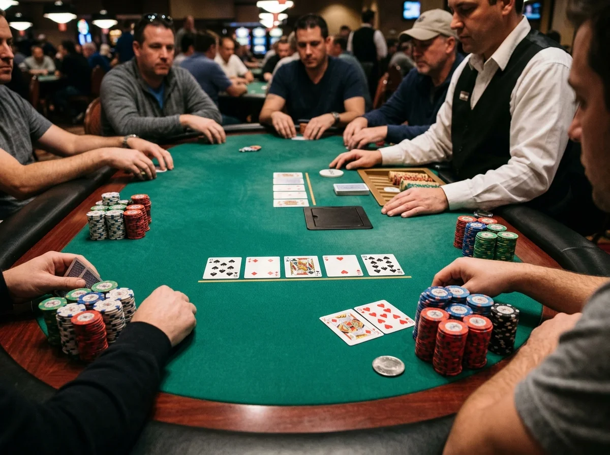 Live Casino Holdem pokeripöytä